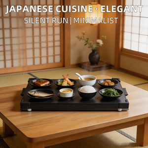 Calentador para Restaurante Japonés, Compacto, Silencioso, 535x315mm, Diseño Minimalista, Mantiene Comidas Frescas, Temperatura Constante, Silencioso, Grande - Product Image 1