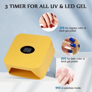 Sèche-ongles UV LED avec capteur infrarouge à mémoire, écran LED, 3 réglages de minuterie, outils professionnels pour l'art des ongles - Product Image 6