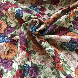 <span class=keywords><strong>Tissu</strong></span> Jacquard en Polyester Tissé Coloré Style <span class=keywords><strong>Peinture</strong></span> à l'Huile Inspiré de Monet <span class=keywords><strong>pour</strong></span> <span class=keywords><strong>Canapé</strong></span>, Nappe et Décoration de Meubles - Product Image 2