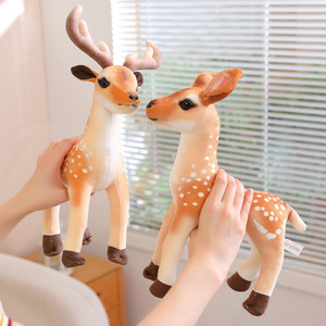 Peluche Creativo a Forma di <span class=keywords><strong>Cervo</strong></span> Sika Super Morbido, Giocattolo di Peluche a Forma di Cervetto, Bambola Giraffa, Regalo di Compleanno, Imbottitura in Cotone PP - Ingrosso - Product Image 4