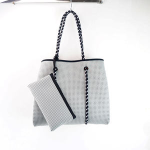 Borse a Mano di Alta Qualità per Donne, Borsa in Neoprene Traforato, Borsa alla Moda Femminile - Product Image 5