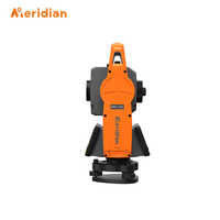Station totale manuelle Meridian MTS-102 avec écran couleur haute définition, précision de 2'', mesure de distance sans prisme jusqu'à 1000 m