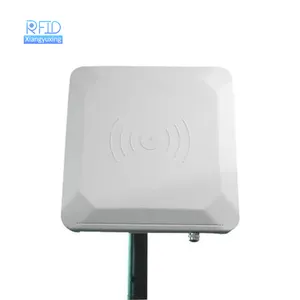 860 960 เมกะเฮิร์ตซ์ระยะยาว 6dbi rfid card reader คลังสินค้าห้องสมุดหลายแท็ก uhf RFID เครื่องอ่านแท็ก