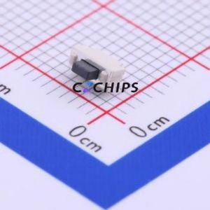 1TS003B-1900-3500A-CT Tactile Switch SMD,1.8x4.6mm Switch Single Pole Single Throw Rectangle Button 1.9N Horizontal Mount - Product Image 1