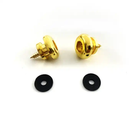 En gros, boutons de sangle de guitare en or, embouts de verrouillage en métal pour sangle de guitare, accessoires de guitare