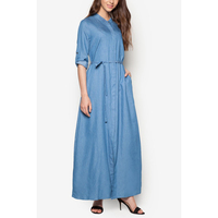 Abaya ouverte élégante et modeste pour femme, style vintage, idéale pour les mariages d'hiver, mode islamique traditionnelle de Dubaï, Arabie, Turquie pour l'Aïd