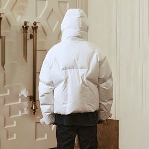 Chaqueta Acolchada de Alta Calidad para Hombre Personalizada por el Fabricante, Rompevientos para Exteriores con Bloques de Color - Product Image 5