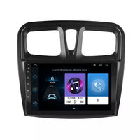 Autoradio Android Carplay 8 + 128G pour Renault Logan 2012-2019 Sandero 2 2014-2019 autoradio lecteur multimédia GPS DSP 4G WIFI