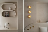 Concept d'appartement de luxe moderne, design d'intérieur, dessins de construction 2D, visualisation en 3D