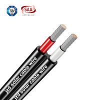 1000V Hersteller von Power Panels Flexibles Kupfer Xlpe Photovoltaik Pv Solar kabel 8awg Spezifikation 4 mm2 6mm ² Solar kabel