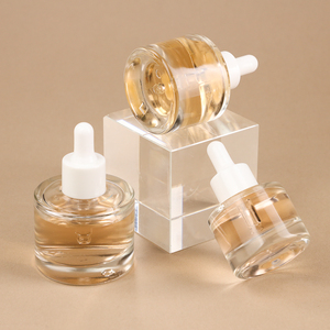 ขวดแก้วหยดขนาด 20 มล. 30 มล. 50 มล. ก้นหนา สำหรับบรรจุเซรั่ม น้ำมันหอมระเหยสำหรับผม พร้อมหลอดหยด - Product Image 1