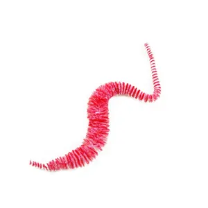 Mini UV2 abigarrado colas de dragón gusano señuelo de pesca con mosca materiales para atar moscas agua salada moscas grandes cola de dragón - Product Image 5