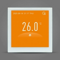 Termostato Digital TFT con Pantalla a Color para Calefacción por Suelo Radiante de Bajo Consumo