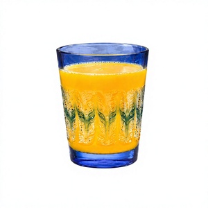 Verres à boire transparents en borosilicate faits à la main de 290 ml, sans plomb, pour whisky, eau, jus, réutilisables, en gros - Product Image 2