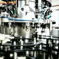 Machine automatique de remplissage et de ligature de bouteilles de champagne, de vin mousseux et d'alcool, 2000BPH pour bouteilles en verre de 750 ml