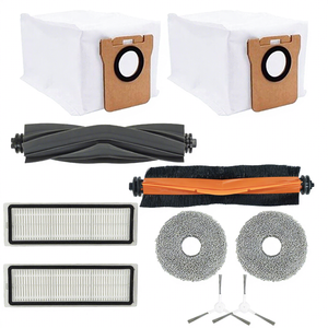 Accessoire pour aspirateur robot, brosse principale, filtre, sac à poussière pour Xiaomi MI Mijia Omni 1S B101CN X10+ <span class=keywords><strong>Dreame</strong></span> S10 <span class=keywords><strong>L10</strong></span> L10s <span class=keywords><strong>Ultra</strong></span> - Product Image 1