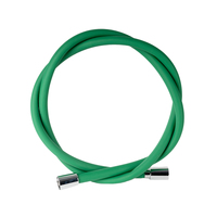 Manguera de Ducha Flexible y Duradera de Silicona Verde Anti-Torsión para Baño