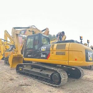 Excavadora de cadenas usada de la marca japonesa CAT320 CAT324D, Caterpillar 324D de segunda mano, a bajo precio en venta. - Product Image 3