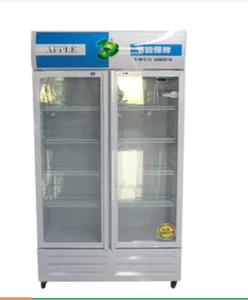 2 Door Air Cooling Beverage Cooler Beverage cooler Drink Refrigerator