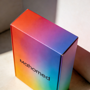 Boîtes d'expédition auto-érectables personnalisées en gros avec logo, écologiques, recyclables, réutilisables, impression couleur UV et dorure à chaud pour promotion d'exposition - Product Image 2