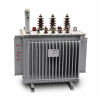 Transformador de Distribución Trifásico Sumergido en Aceite Nachuan S9-35KV/S10-35KV 100kVA-2500kVA de Alta Eficiencia con Material de Cobre