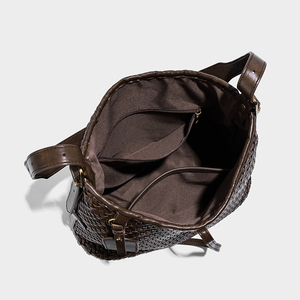 2025 New PU da túi xách cho phụ nữ của vai túi sản phẩm bán buôn bện Túi máy tính xách tay Sản xuất tại Trung Quốc mua sắm trực tuyến - Product Image 6