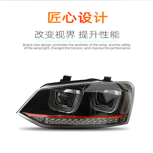 Fari a LED per VW <span class=keywords><strong>POLO</strong></span> dal 2011 al 2018, per <span class=keywords><strong>Volkswagen</strong></span> <span class=keywords><strong>Polo</strong></span> GTI 2017, Faro <span class=keywords><strong>2010</strong></span> - Product Image 6