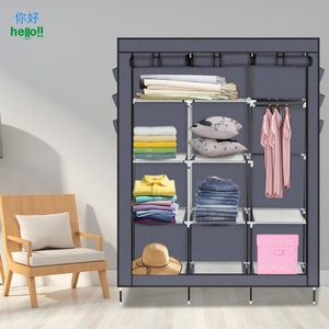 Portable Closet Storage Organizer Clothes Modular <strong>Shoes</strong> <strong>Wardrobe</strong> Modern to Assemble - Product Image 4