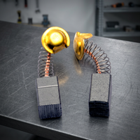 Brosse à charbon électrique HUAYU CB103A de haute qualité, résistante à l'usure et à faible étincelage pour perceuse