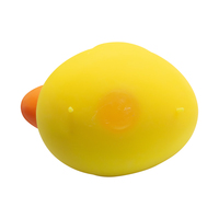 Jouet anti-stress en TPR souple en forme de canard jaune, jouet sensoriel anti-anxiété