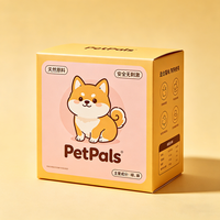 Boîte d'emballage extérieure rigide en PET personnalisée pour le rangement des ensembles de jouets à la menthe pour chatons