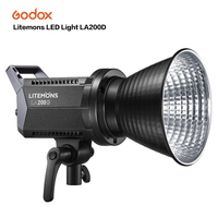 Yidox-lampe torche professionnelle pour photographie et vidéo, LA200D, 230W, 5600K, CRI96 + TLCI97 + Bow