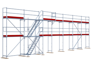 Escaleras de andamio de acero personalizables para andamio de soporte de ingeniería de construcción - Product Image 6