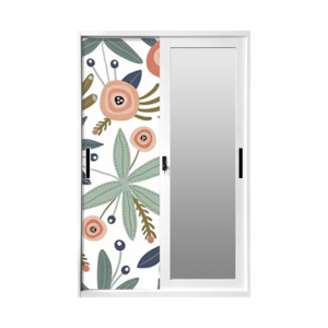 Casiers de placard en acier de chambre à coucher <span class=keywords><strong>armoire</strong></span> imprimée <span class=keywords><strong>armoire</strong></span> en acier <span class=keywords><strong>armoire</strong></span> de garde-robe en métal - Product Image 4