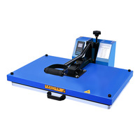 Baiyin 40*60cm presse à chaud à plat Machine pour le transfert par sublimation qualité manuelle pour l'impression de vêtements T-shirt 220v/110v