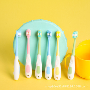 Cat Paw Toothbrush For Children Soft Bristles Colorful Manual Toothbrush 0-8 Years Old - Product Image 1