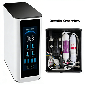 Purificateur d'eau sans réservoir OEM avec filtration en 5 étapes, contrôle TDS, filtre alcalin, filtration par osmose inverse intelligente en 5 étapes - Product Image 1
