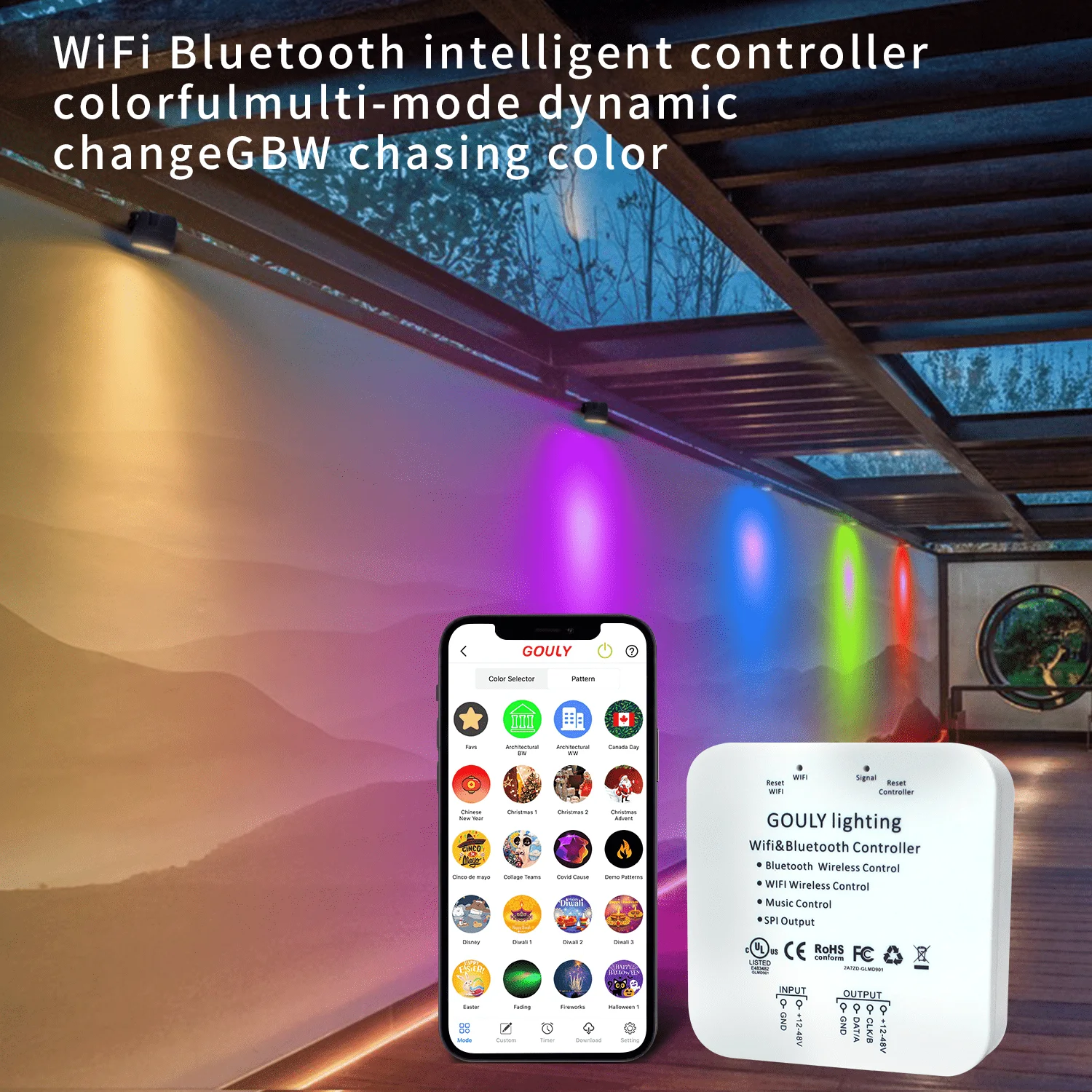 3W Low Voltage 12V/24V RGBW LED Landscape Lighting IP66 Aluminum Garden Yard Lights with Smart APP Control · image 2