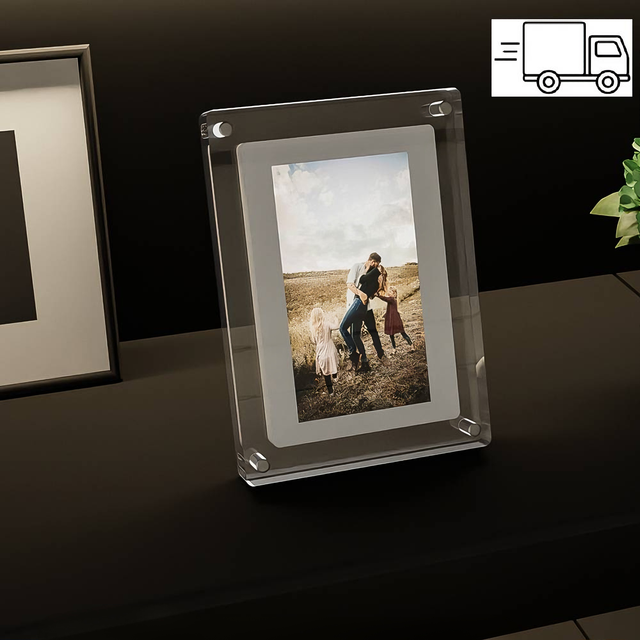Wholesale High Quality Modern Video Playback 5/7/10 Inch Ips Screen 8gb With Battery Acrylic Digital Photo Frame Art Frame