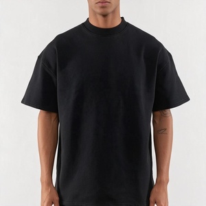 QIANSHI T-shirt Unisex di Alta Qualità 100% Cotone, Abbigliamento <span class=keywords><strong>Uomo</strong></span>, Produttori di T-shirt, Vestibilità Ampia con Spalle Cadenti, T-shirt Pesante - Product Image 1