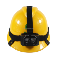 Lampe frontale anti-explosion Lontu 3W LED Spot Flood Light 3 modes d'utilisation Montage sur tête Clip de casquette Casque Utilisation IP66 Étanche