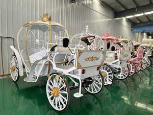 Fabricant de chariots électriques modernes sans chevaux, modèle Citrouille de Cendrillon, blanc - Product Image 6
