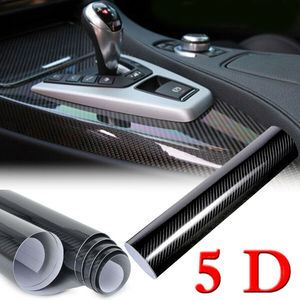 Vinilo Adhesivo de Fibra de Carbono 5D de Alta Calidad con Burbujas de Aire, Impermeable, Autoadhesivo, para Carrocería de Automóviles de Lujo - Product Image 3