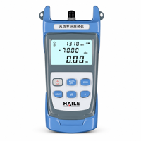 Compteur de puissance optique rechargeable, testeur de perte de fibre optique haute précision (-70~+6dBm), avec batterie et sacoche, 1 unité