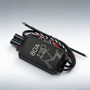 Nuevo Controlador Electrónico de Velocidad (ESC) de Alta Potencia sin Escobillas de 80A 5-12S para Barcos de Carreras RC y Propulsión Marina - Product Image 1
