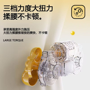 เครื่องนวดเอว อุปกรณ์นวดหลัง ชาร์จ USB ได้ แรงบิดสูง นวดร้อน คอ เอว ขา - Product Image 1