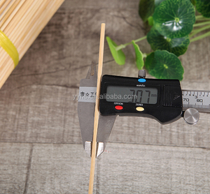 30cm medio ambiente y saludable resistente al calor difícil ronda palos de bambú siempre popular de barbacoa bambú <span class=keywords><strong>pinchos</strong></span> - Product Image 5
