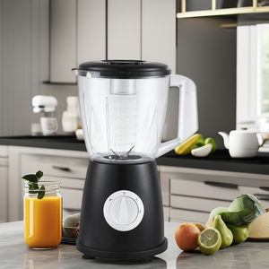 新设计350W 2合1 2速1.8L塑料罐电动搅拌机台式搅拌机榨汁机搅拌机 - Product Image 4