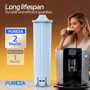 Cartucho de Repuesto para Filtro de Agua de Cafetera Pureza, Compatible con De-Longhi y Phi-lips, Funciona con la Mayoría de las Marcas, Reduce la Formación de Sarro - Product Image 6