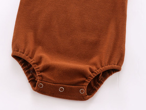 OEM Personalizado Carter Baby-boys Onesie Bebé Onesie Abrigo Orejas Nicu Bebé Orgánico Onesie - Product Image 3